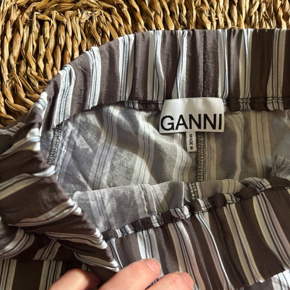 Ganni striped balloon pants size S - Picture 8 of 10